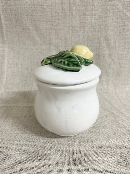 Bordallo Pinheiro lemon jar