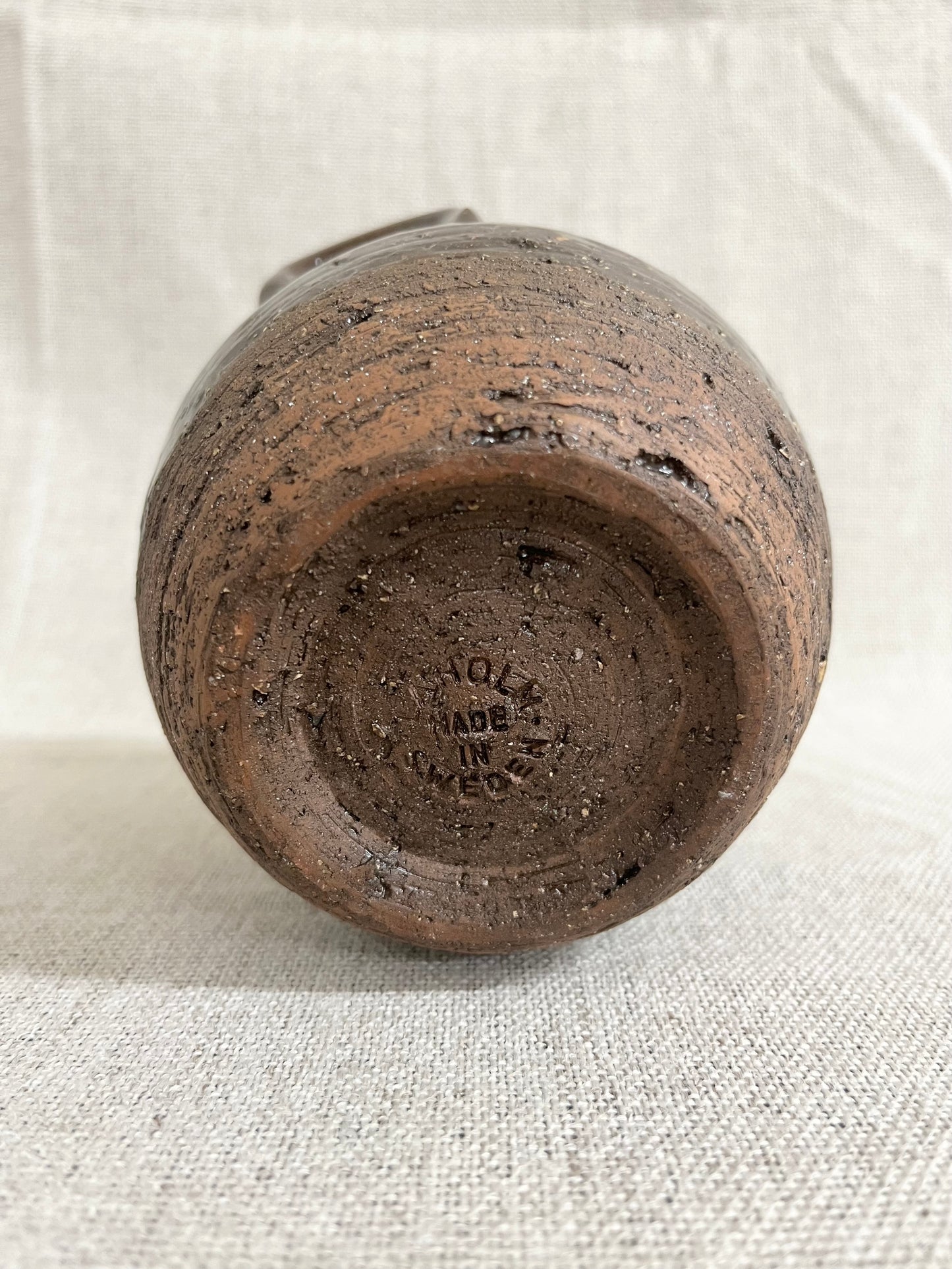 Keramik pot laholm Sweden 40-70’s